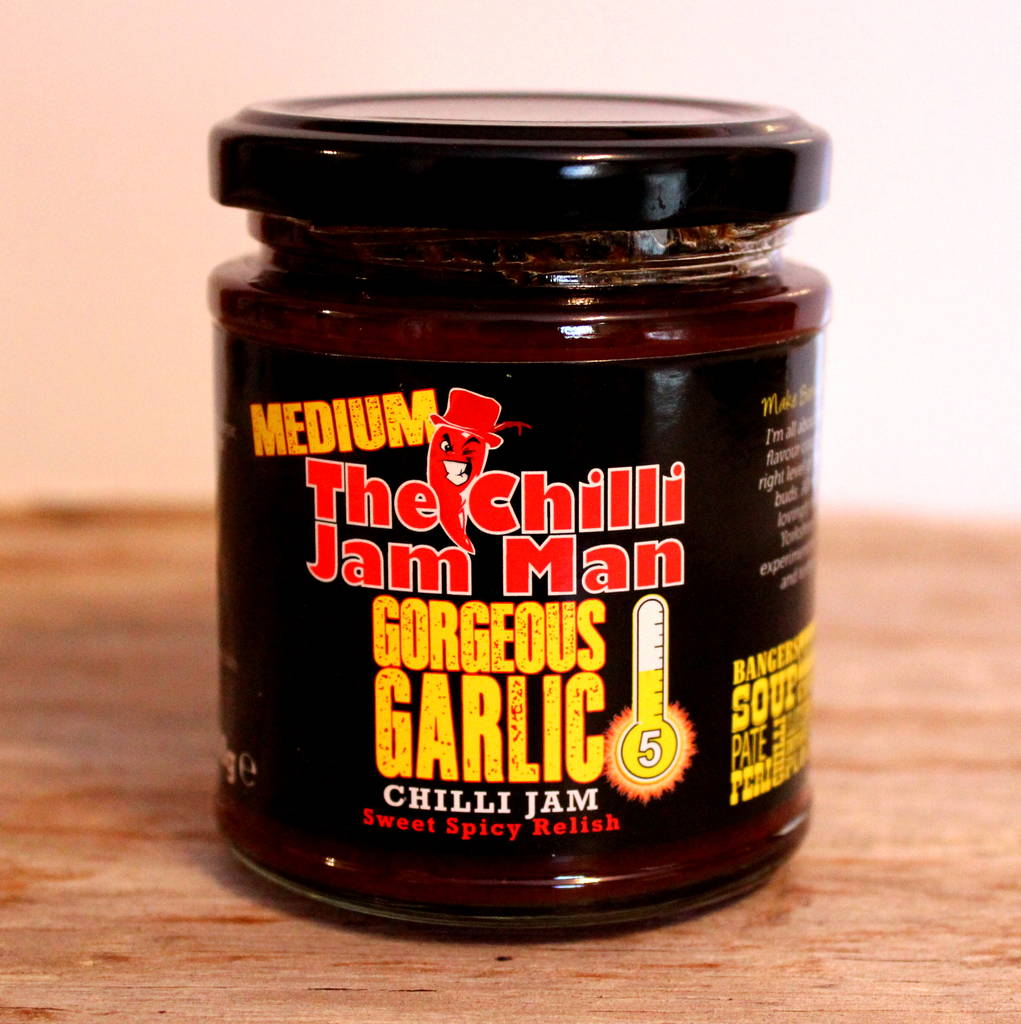 garlic chilli jam by the chilli jam man