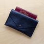 Personalised Envelope Leather Passport Case, thumbnail 3 of 12
