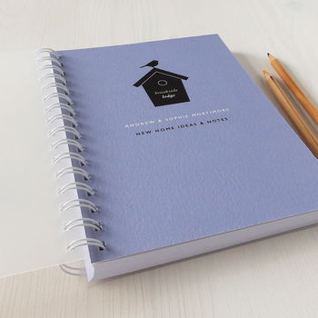Personalised New 'Home Sweet Home' Journal Or Planner, 3 of 7