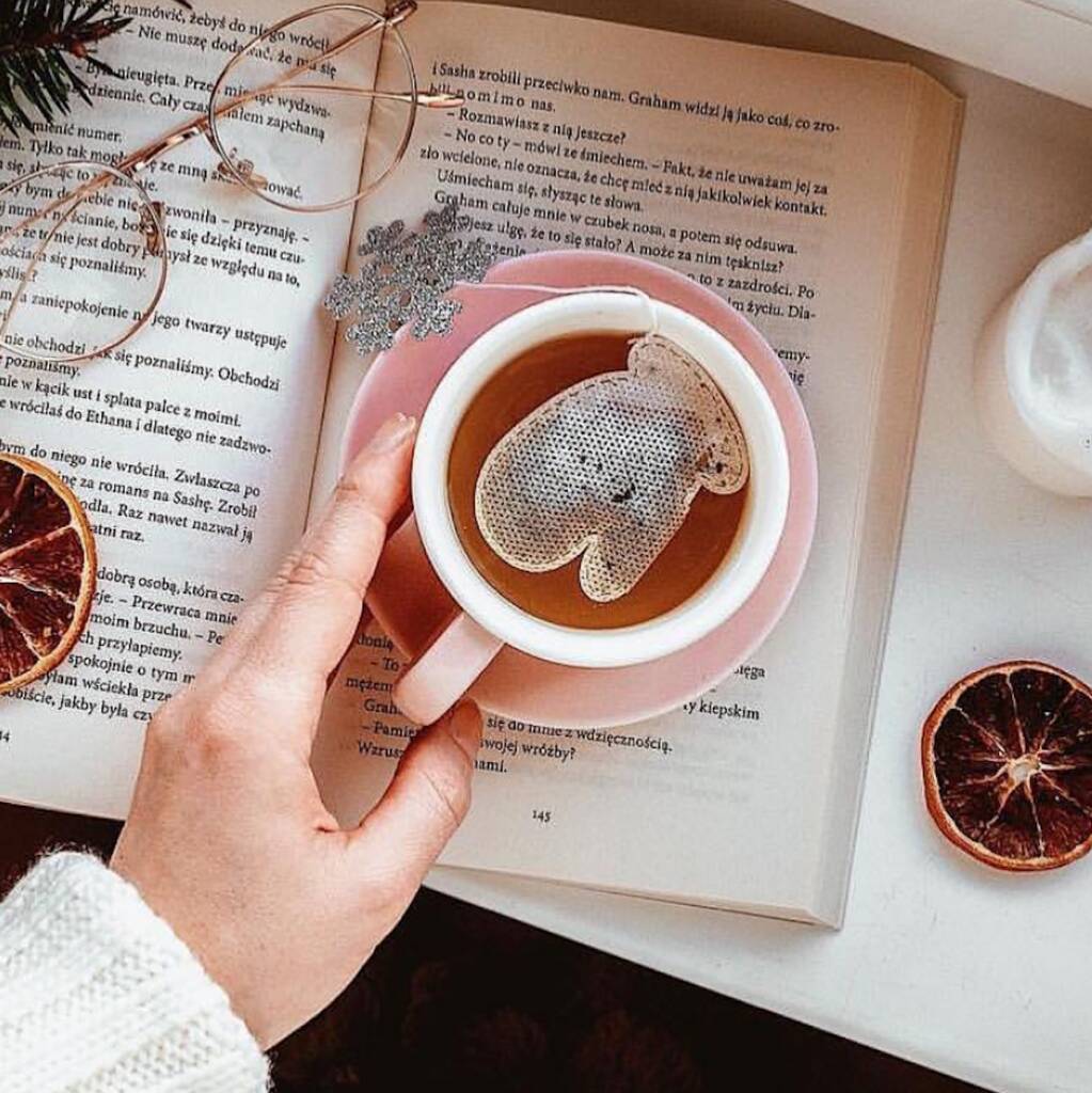 Handmade Mitten Teabags With Snowflake Tag, 1 of 5