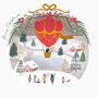 Snow Town Pop Up Greeting Card, thumbnail 1 of 5