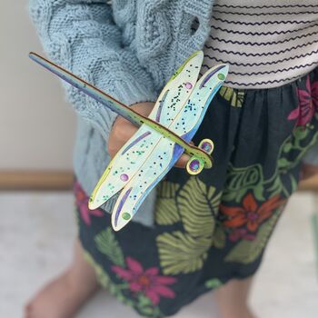 Make Your Own Dragonfly Glider Craft Activity Kit, 4 of 8