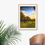 Hackney Downs London Travel Poster Art Print, thumbnail 4 of 8