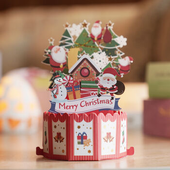 3D Pop Up Christmas Card Gift, 4 of 8