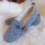 Felt Ballerina Slippers With Toggle, thumbnail 3 of 6