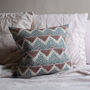 Snow Peaks Linen Cushion, thumbnail 1 of 4