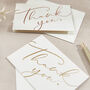 Calligraphy Thank You Cards, thumbnail 2 of 5