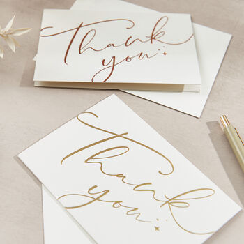 Calligraphy Thank You Cards, 2 of 5