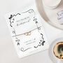 Bridesmaid Proposal Gift Will You Be My Bridesmaid Pearls And Prosecco Card Bracelet Gift, thumbnail 4 of 9