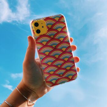 Rainbow Love Phone Case For iPhone, 8 of 11