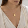 Sagittarius Zodiac Necklace 18k Gold Plated Gift, thumbnail 2 of 10