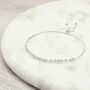 Sterling Silver 18th Birthday 18 Beads Slider Bracelet, thumbnail 2 of 6