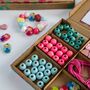 Personalised Princess Wooden Bead Making Kit, thumbnail 6 of 6