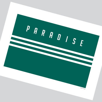 'Parkhead Paradise' Minimalist Graphic Celtic Fc Mug, 4 of 6