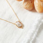Baroque Pearl Gold And Silver Chain Necklace, thumbnail 5 of 10