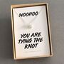 Tying The Knot Bride Necklace In Sterling Silver, thumbnail 1 of 2