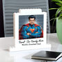 Personalised Superhero Lego Style Portrait Block, thumbnail 3 of 4