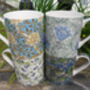 Set Of Four Jumbo Mugs In Blues, thumbnail 1 of 6