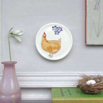 Chicken Decorative Mini Wall Plates, 6 of 7