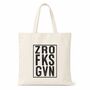 Zero Fucks Gvn Cheeky Tote Bag, thumbnail 7 of 7