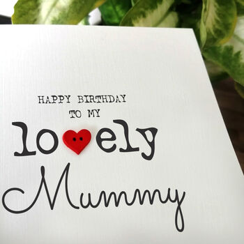 Personalised Birthday Card For Special Mummy, Handmade Card For Mum, 2 of 4