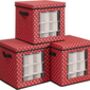 Decorations Storage Box Bag With 64 Modular Slots, thumbnail 4 of 12