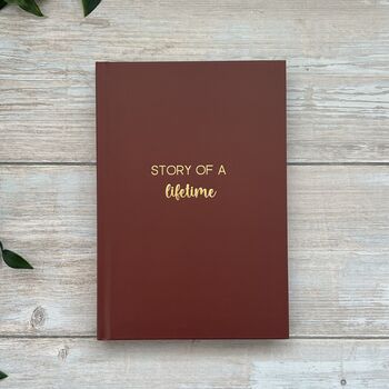 Story Of A Lifetime Journal | Memory Journal, 11 of 12