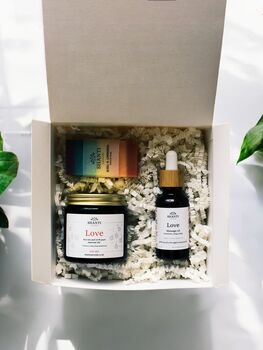 Love Pamper Gift Box For Her Massage Oil Relaxing Gift, 10 of 11