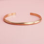 Wide Matte Cuff In 14k Gold Filled, thumbnail 1 of 7