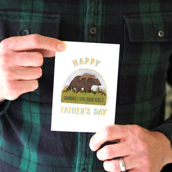 Personalised Family Father's Day Magnet Card, 5 of 7