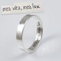 Personalised Handwriting Secret Message Ring, thumbnail 2 of 7