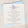 Personalised Christening Invitation Pack, thumbnail 2 of 3