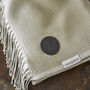 Stag Oatmeal Faux Cashmere Throw 140x180, thumbnail 4 of 5