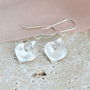 Calla Lily Birthstone Earrings, thumbnail 4 of 12