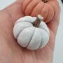 Set Of Three Handmade Mini Clay Pumpkins, thumbnail 11 of 11