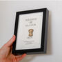 Personalised Engagement Gift Cork Frame, thumbnail 4 of 6