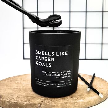 Personalised New Job Candle | Funny Promotion Gift Her Him, 6 of 9
