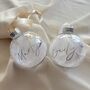 Personalised Shatterproof Pet Memorial Bauble, thumbnail 2 of 5