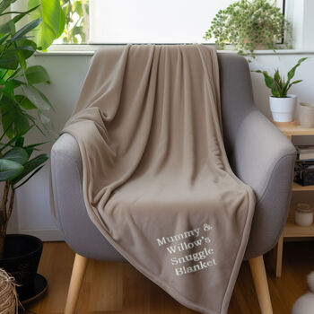Personalised Snuggle Soft Blanket, 3 of 4