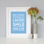 'Best Friend' Gift Quote Print, thumbnail 11 of 12