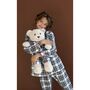 Alle Kids Pyjama Set With Matching Teddy Bear, thumbnail 1 of 4