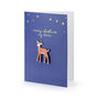 Reindeer Christmas Card, thumbnail 2 of 3
