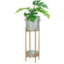 Free Standing Gold Banded Planter, thumbnail 2 of 8