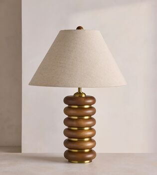 Table Lamp, Oak, 2 of 3