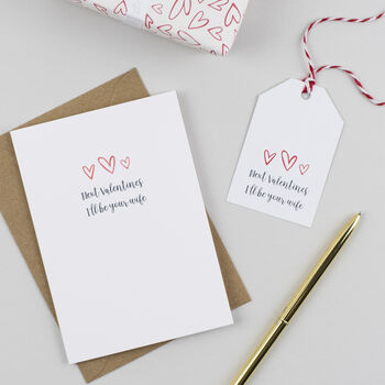 Next Valentines Gift Tag For Fiance Or Fiancee, 2 of 4