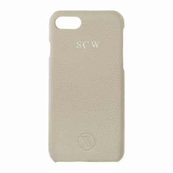 Personalised Leather Case For iPhone, 4 of 12