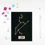 Star Sign Constellation Birthday Cards, thumbnail 8 of 12