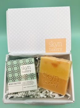 Body Butter And Soap Mini Pamper Gift Set, 2 of 3