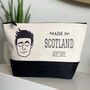 Personalised Dapper Dude Fathers Day Washbag, thumbnail 1 of 5