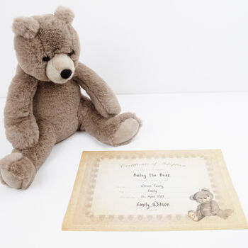 Personalised Child's Cushion With Teddy Bear, 3 of 6
